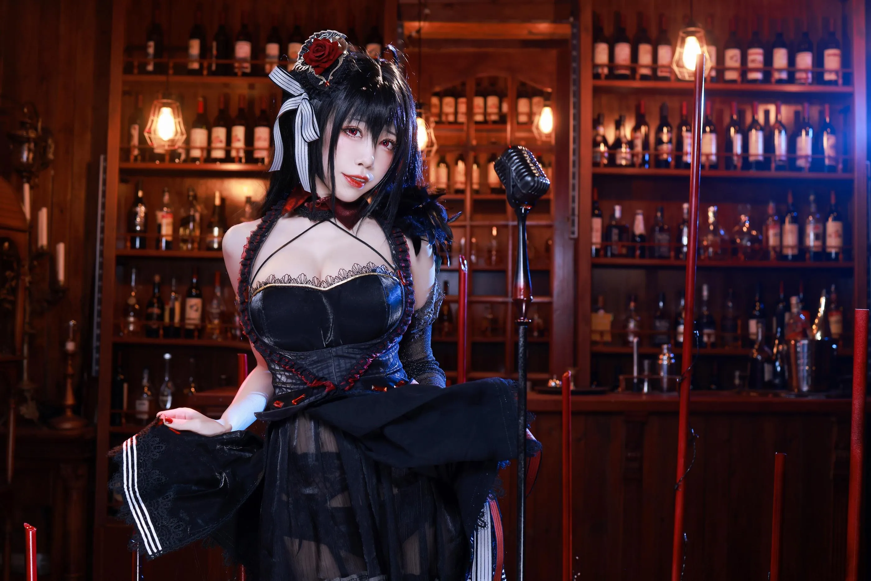 水淼aqua – NO.76 大凤 打歌服 [45P]插图4
